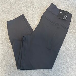 Under Armour High-Rise Black ribbed Leggings